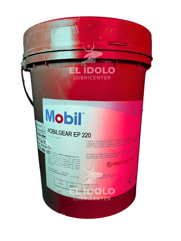 MOBILGEAR EP 220 BALDE 19 L 