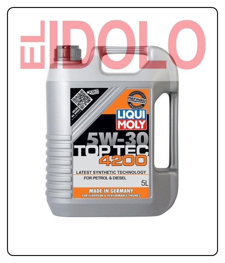 LIQUI MOLY TOP TEC 4200 5W-30 LIQUI MOLY – El Idolo